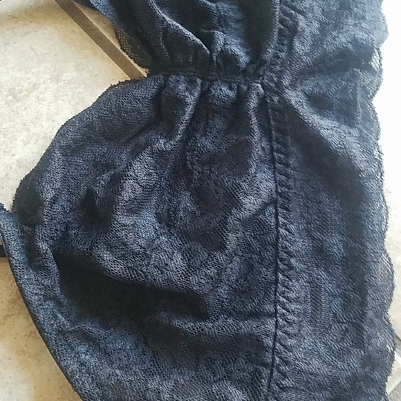 PINK black lace bralette - Picture 5 of 8